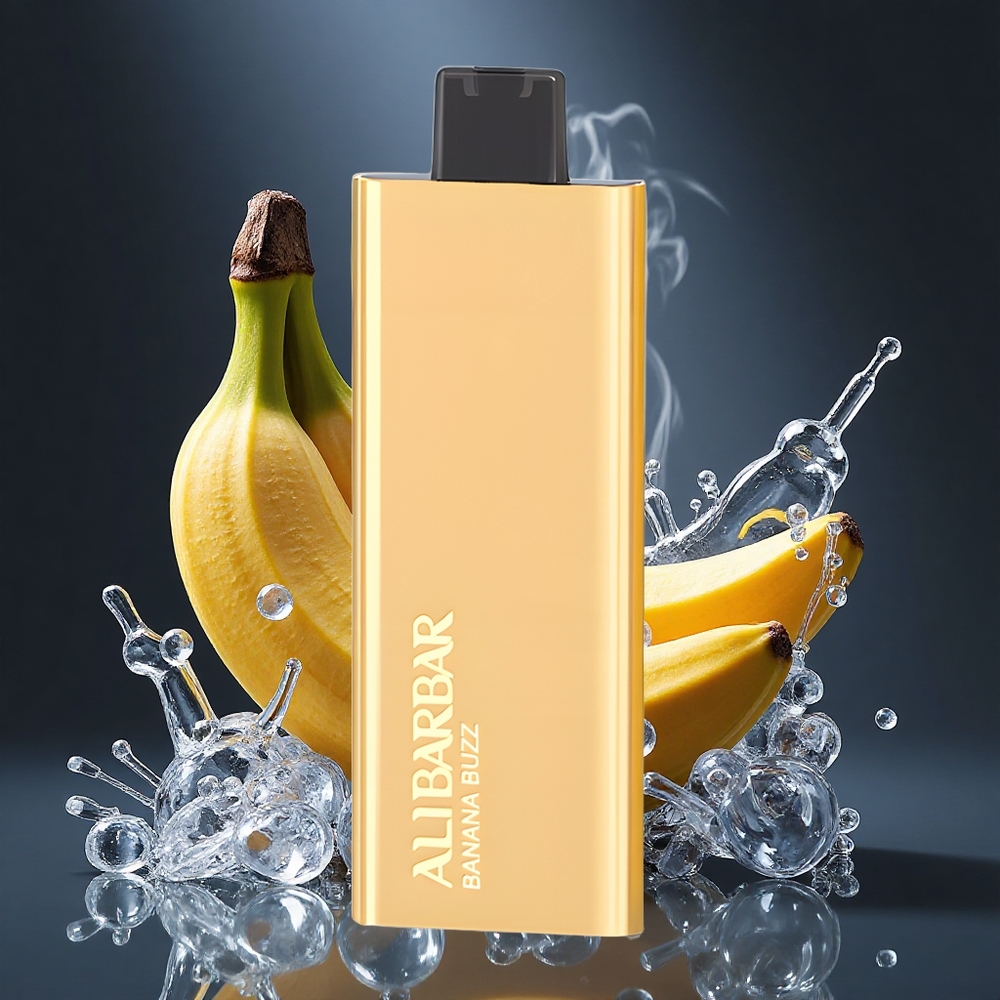 Alibarbar Pandora 7000 - Banana Buzz: Izcila izvēle elektronisko cigare&scaron;u entuziastiem