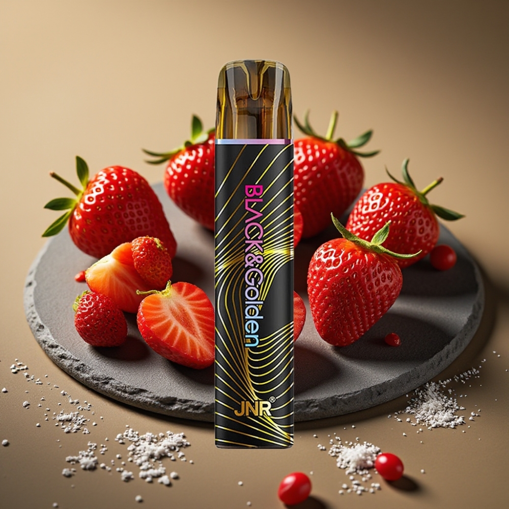 JNR Black&Golden 800 Puffs: Een Professionele Keuze binnen de Disposable Vape Markt